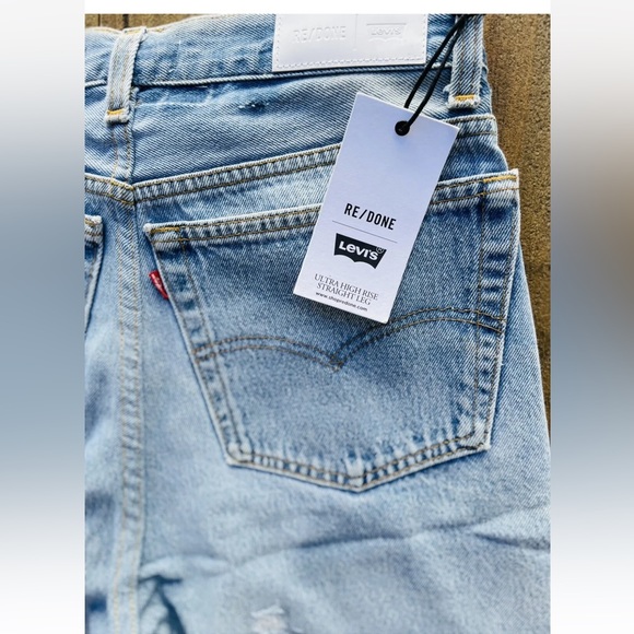 RE/DONE ULTRA HIGH RISE JEANS - Picture 3 of 3